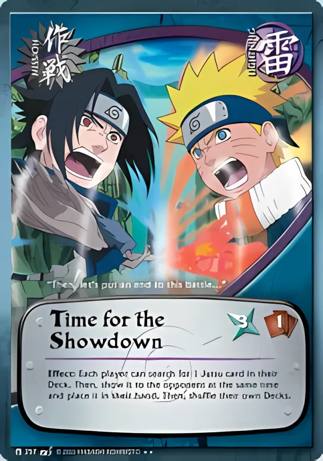 Time for the Showdown