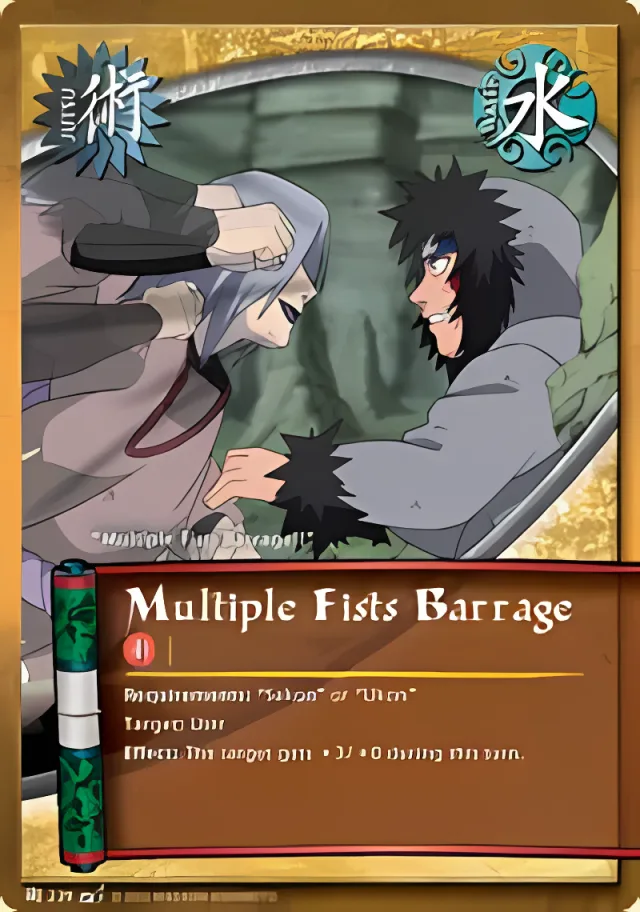 Multiple Fists Barrage