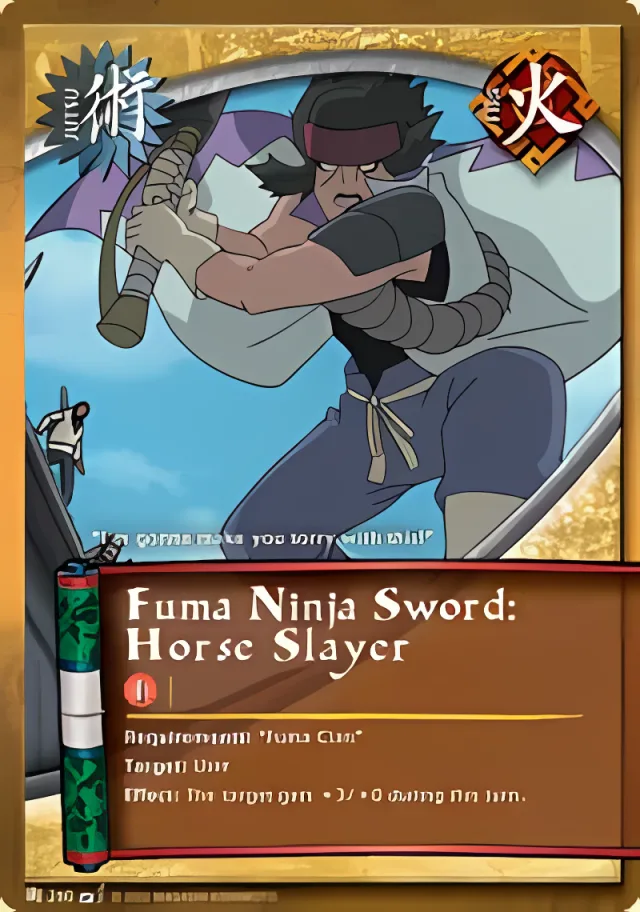Fuma Ninja Sword: Horse Slayer