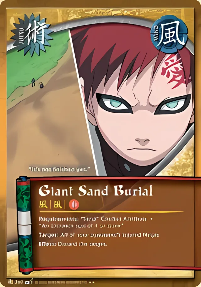 Giant Sand Burial