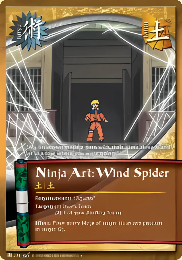 Ninja Art: Wind Spider
