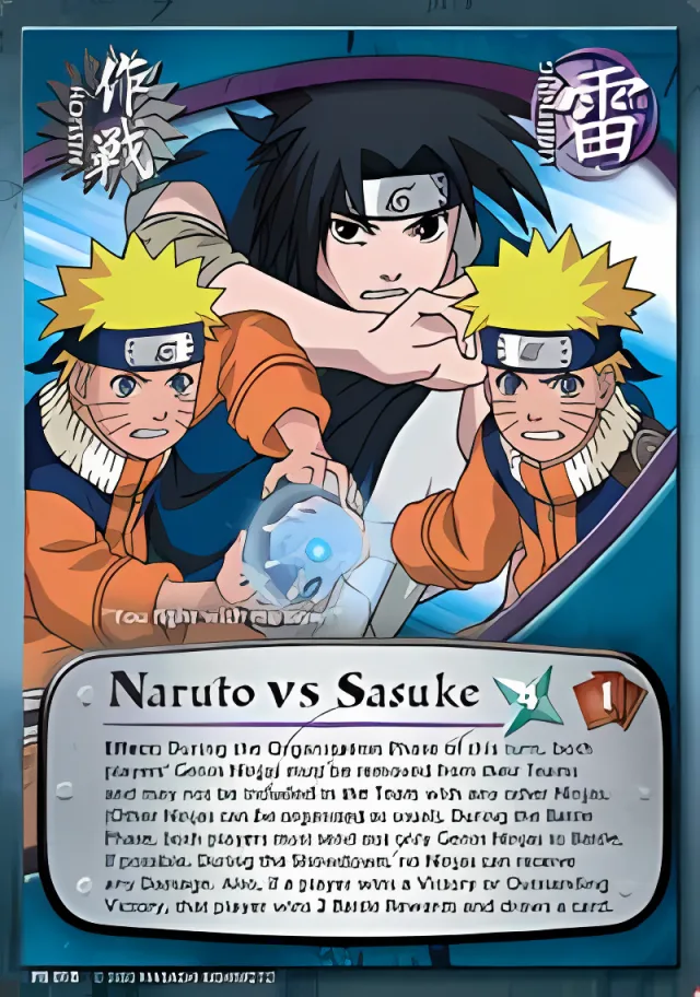 Naruto vs Sasuke