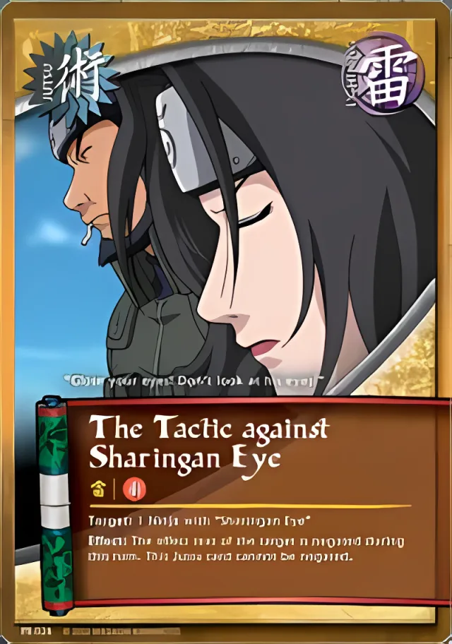 The Tactic against Sharingan Eye
