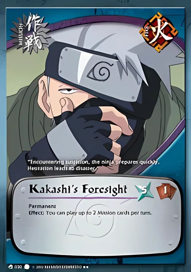 Kakashi's Foresight