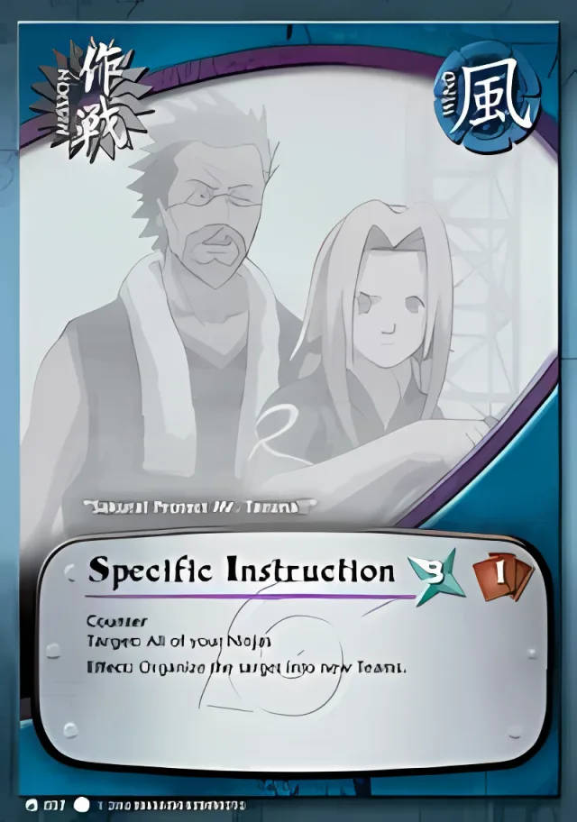 Specific Instruction