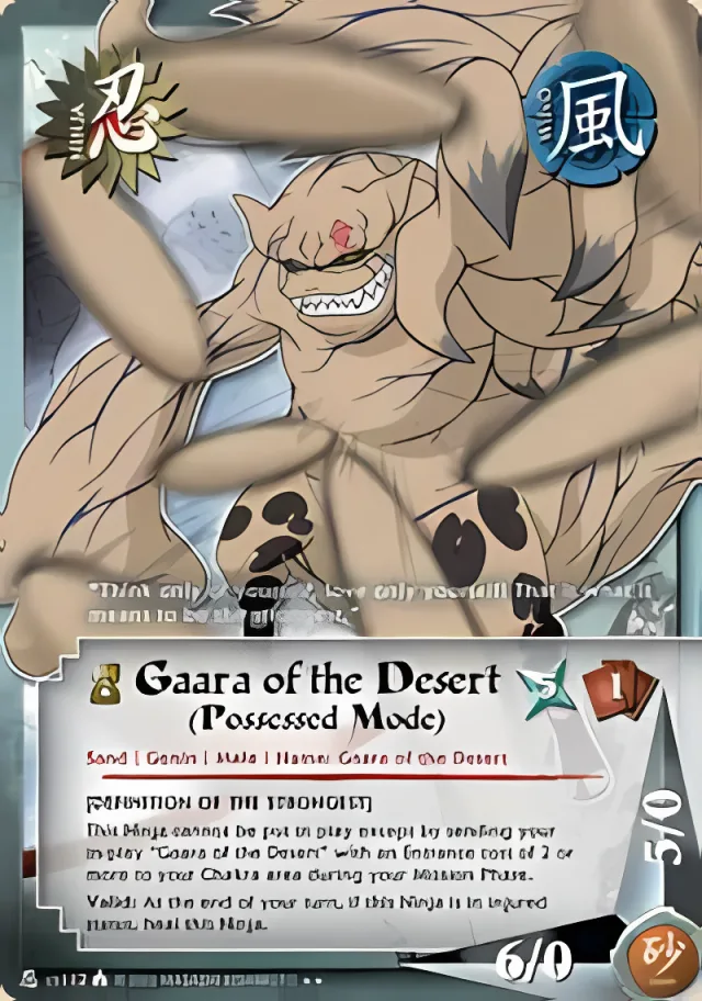 Gaara of the Desert (Possessed Mode)
