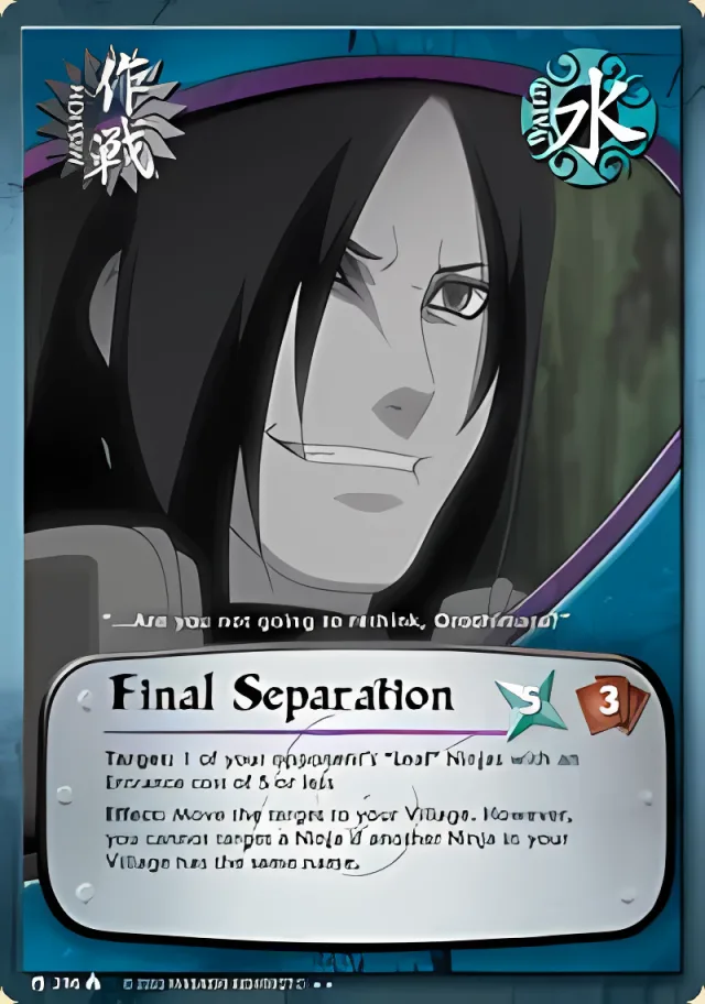 Final Separation