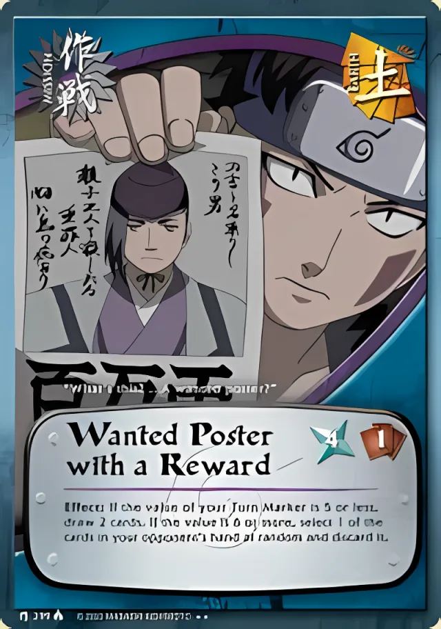 Wanted Poster with a Reward