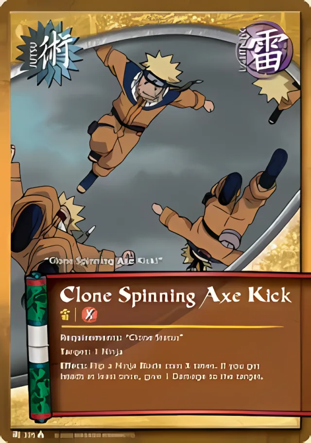Clone Spinning Axe Kick