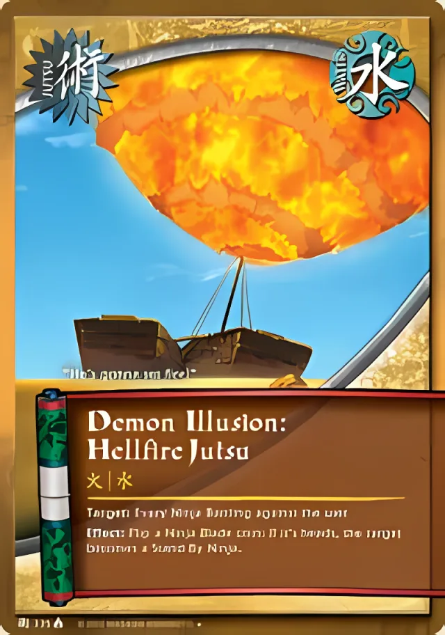 Demon Illusion: Hellfire Jutsu