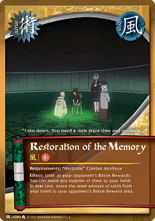 Restoration of the Memory