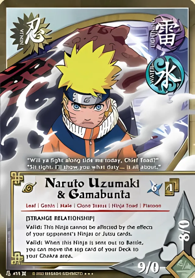 Naruto Uzumaki & Gamabunta