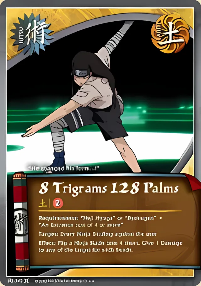 8 Trigrams 128 Palms