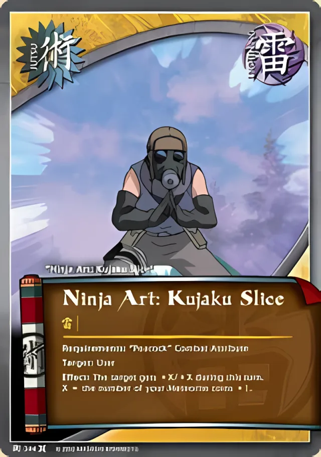 Ninja Art: Kujaku Slice