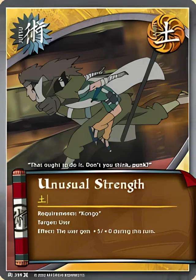 Unusual Strength