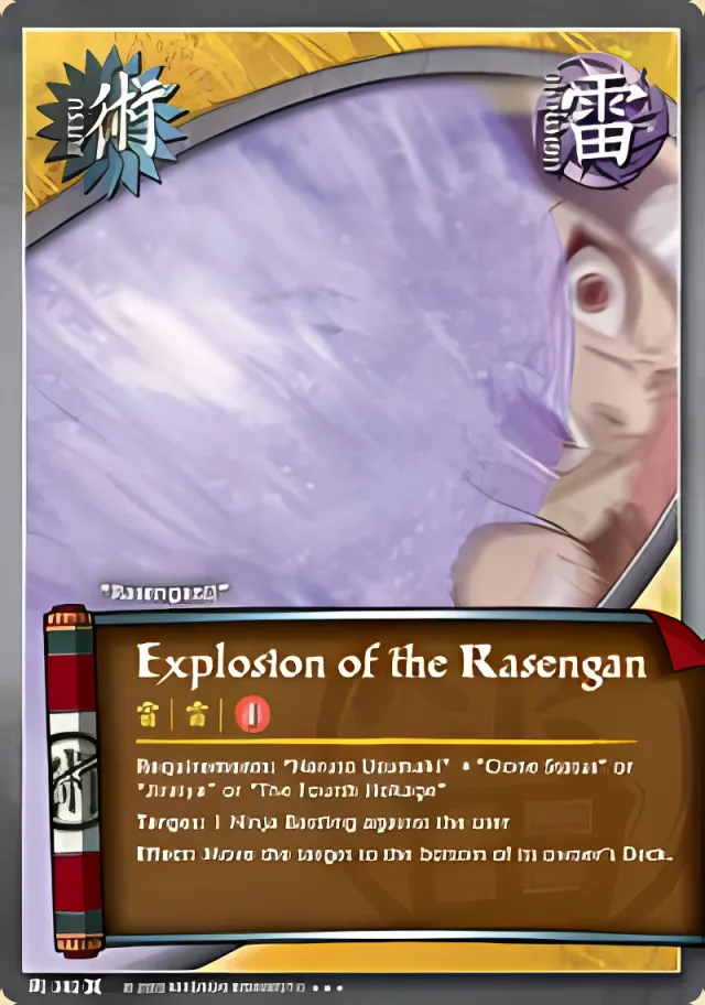 Explosion of the Rasengan