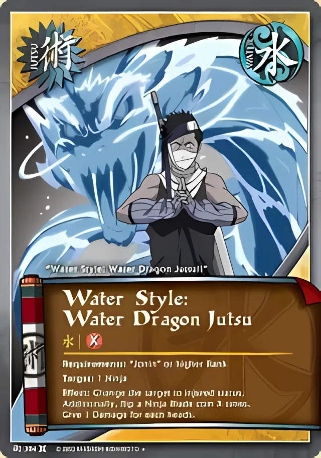 Water Style: Water Dragon Jutsu