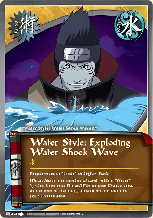 Water Style: Exploding Water Shock Wave