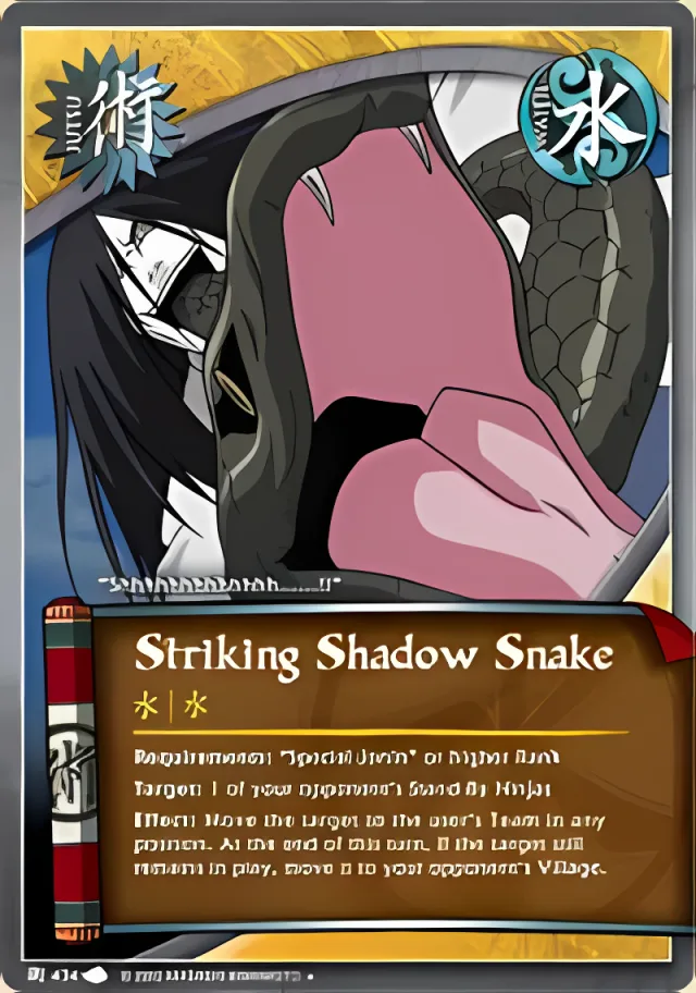Striking Shadow Snake