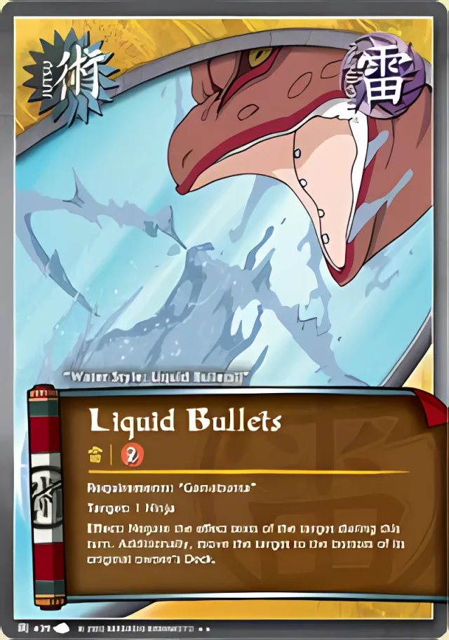 Liquid Bullets