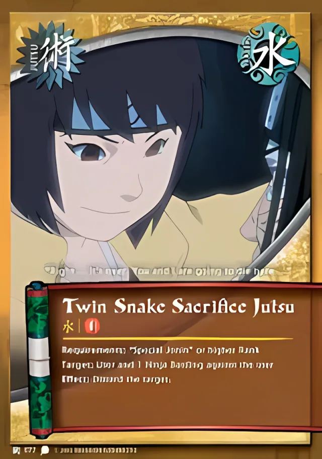 Twin Snake Sacrifice Jutsu