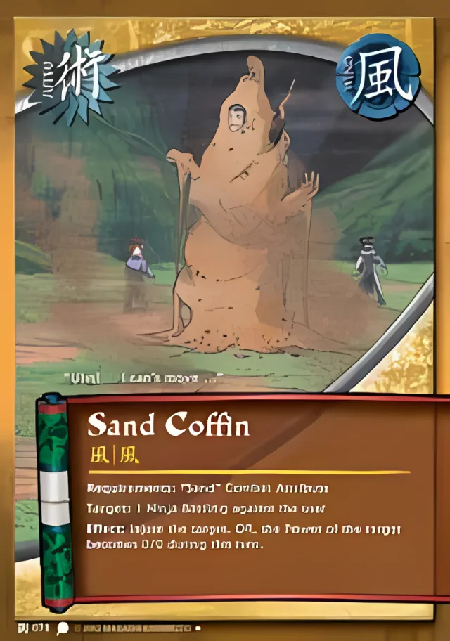Sand Coffin