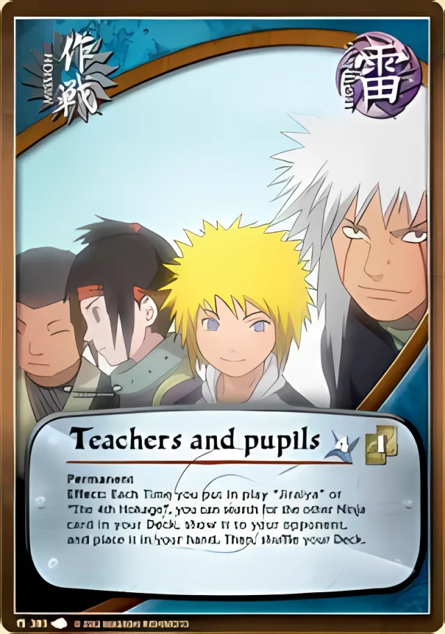 Teacher and pupils