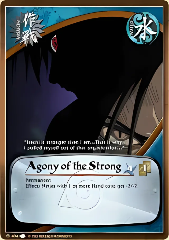 Agony of the Strong