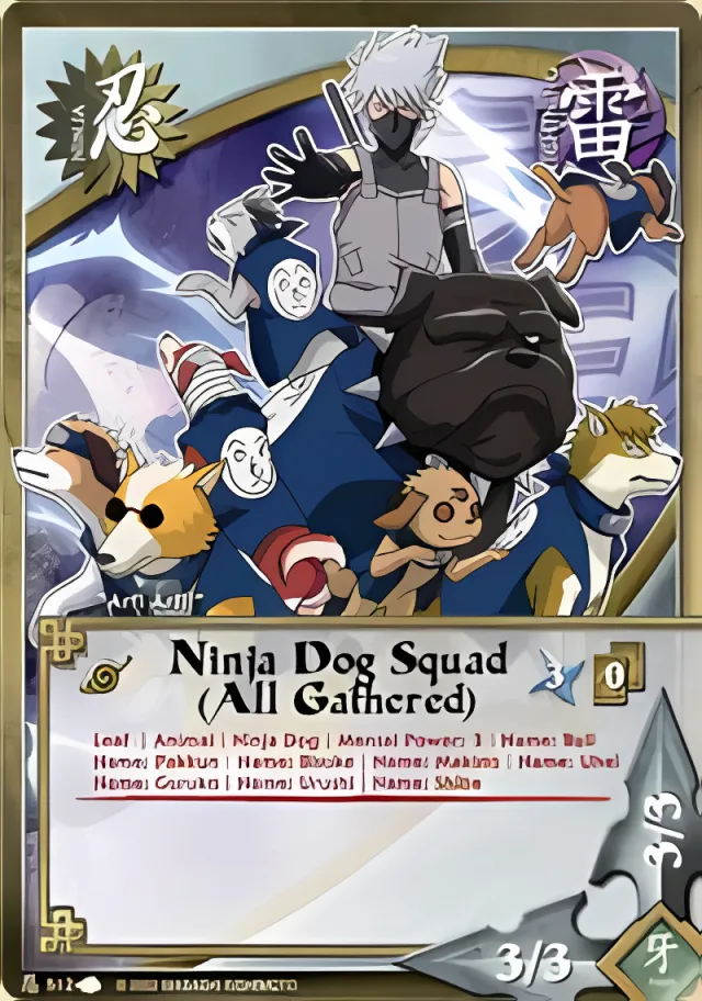 Ninja Dog Squad (All Gathered)