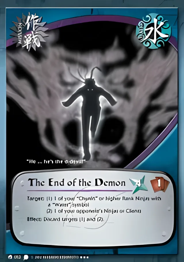 The End of the Demon
