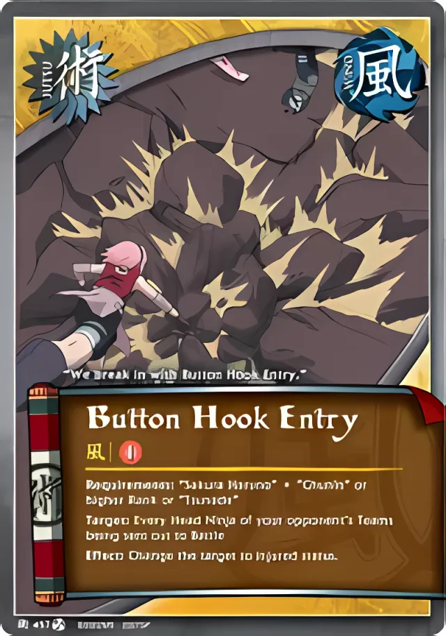 Button Hook Entry