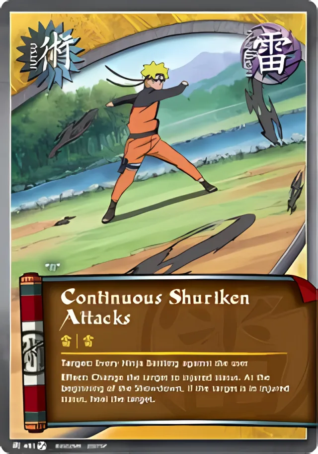 Continuous Shuriken Attacks
