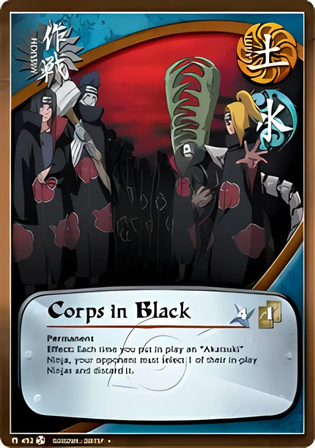 Corps in Black