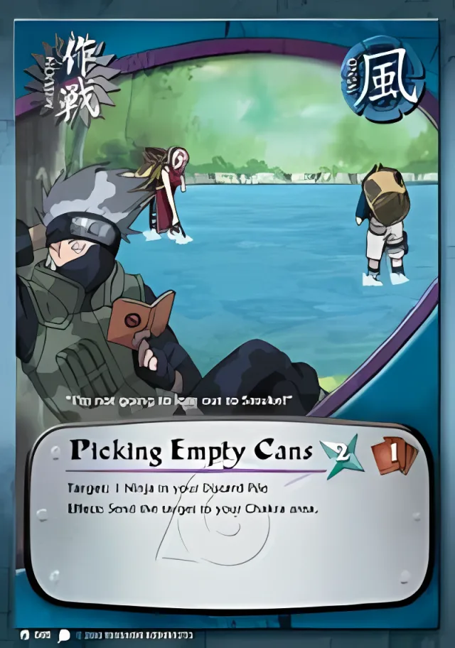 Picking Empty Cans
