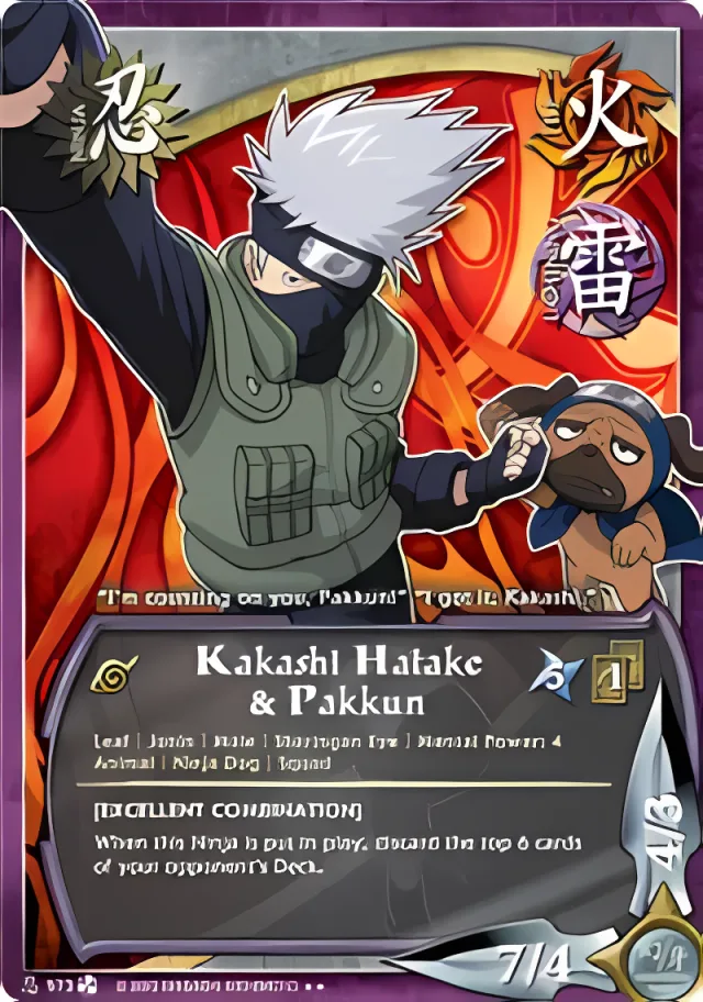 Kakashi Hatake & Pakkun