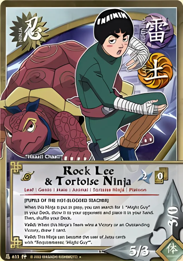 Rock Lee & Tortoise Ninja