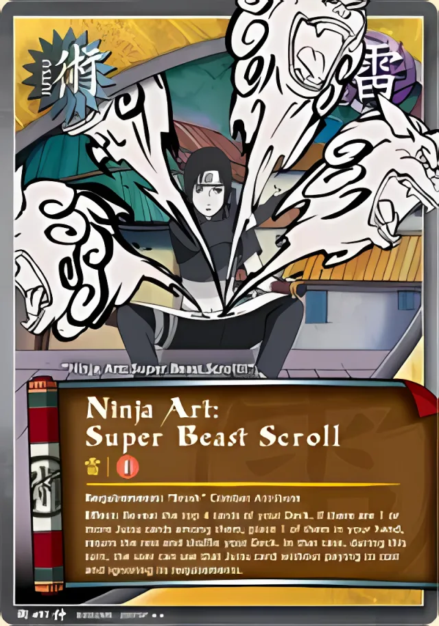 Ninja Art: Super Beast Scroll
