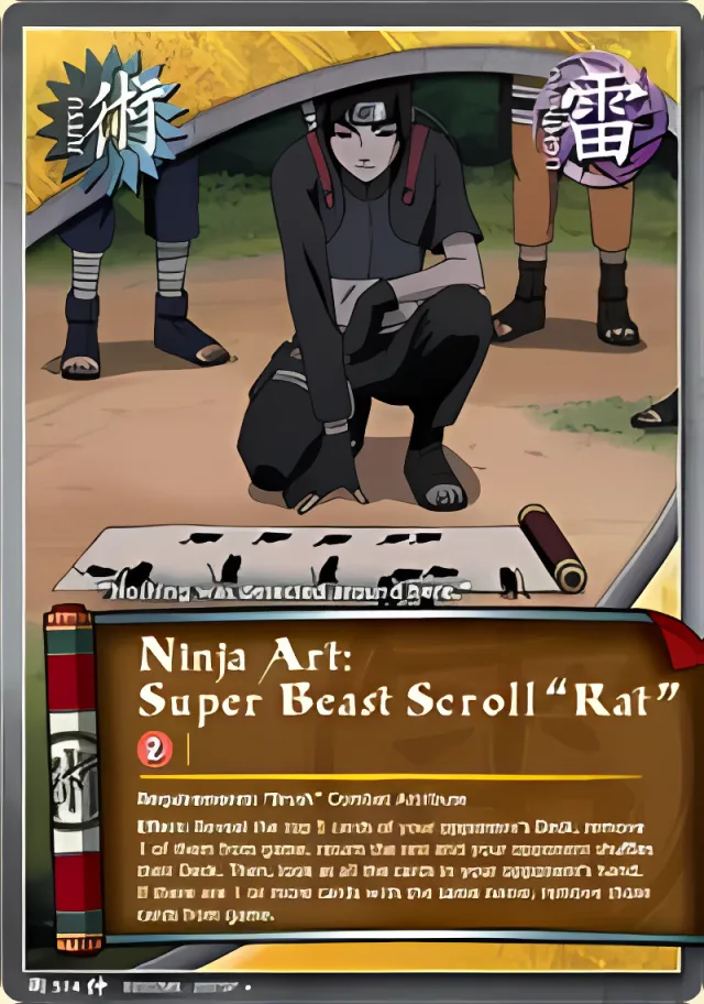 Ninja Art: Super Beast Scroll