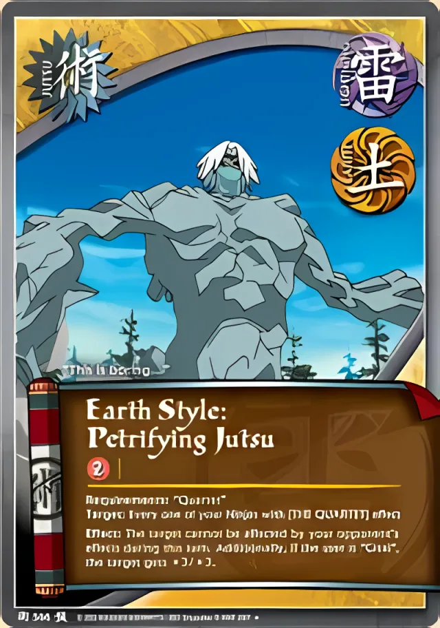 Earth Style: Petrifying Jutsu