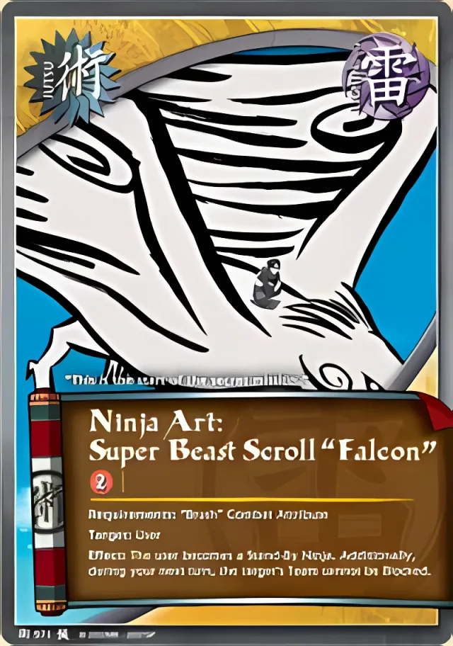Ninja Art: Super Beast Scroll Falcon
