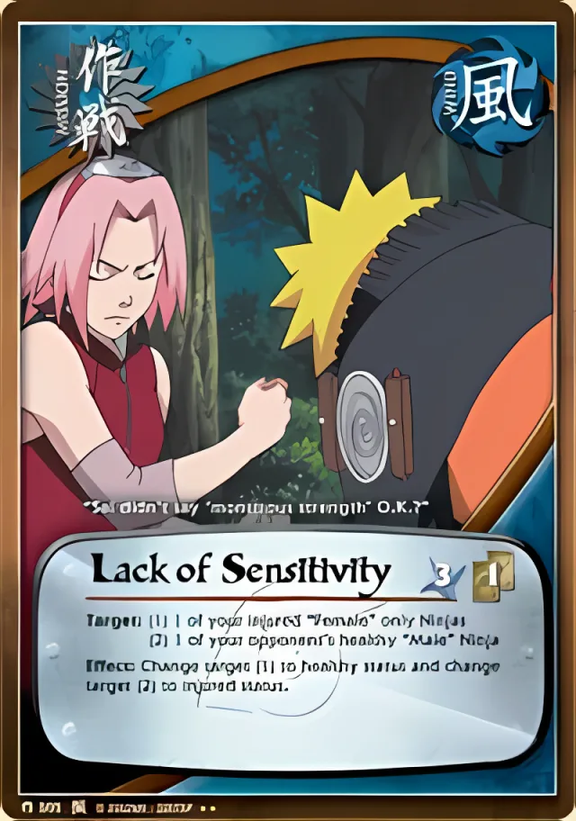 Lack of Sensitivity