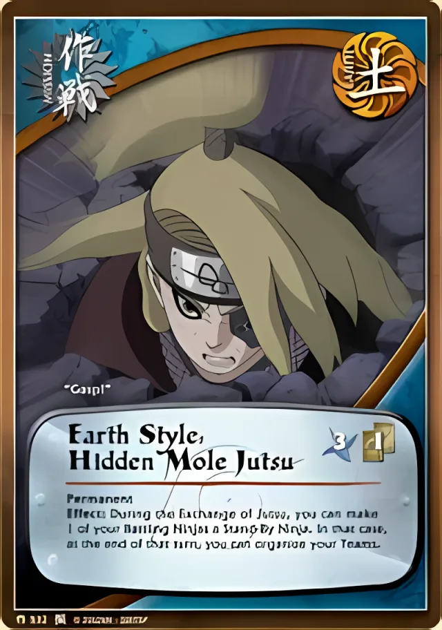 Earth Style: Hidden Mole Jutsu