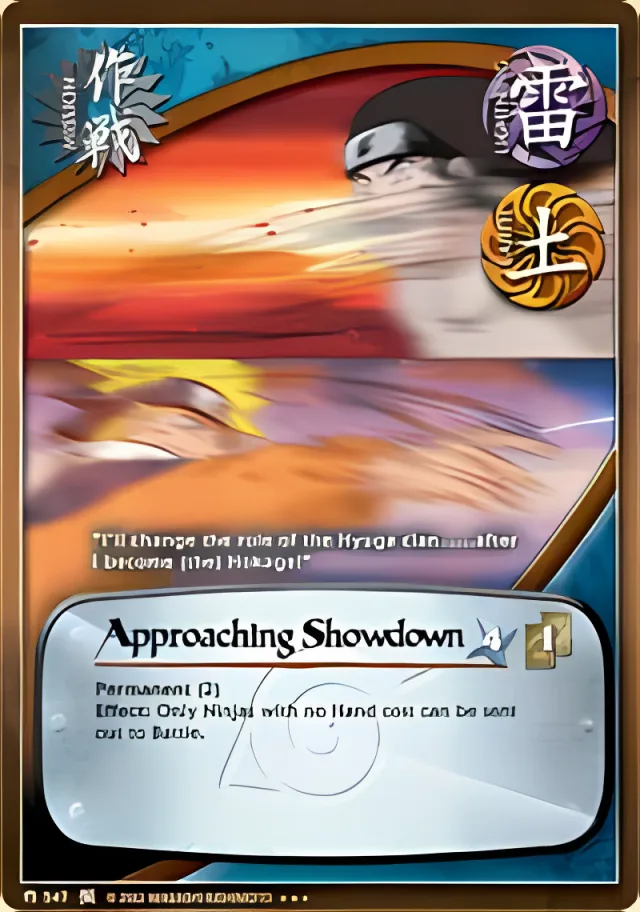 Approaching Showdown
