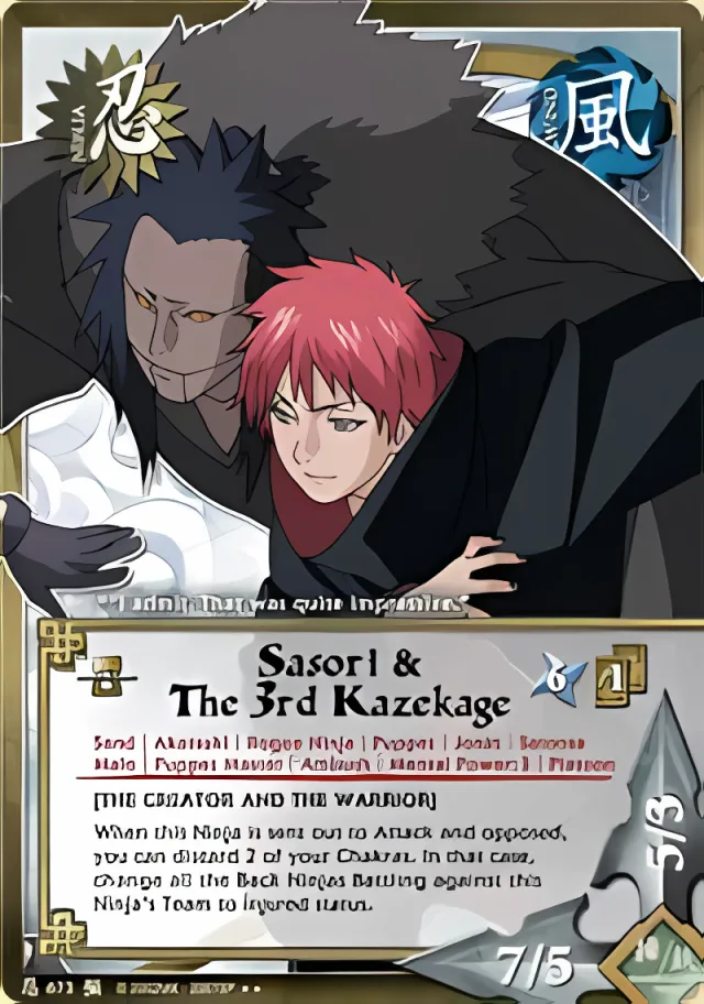 Sasori & The 3rd Kazekage
