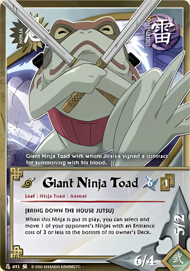 Giant Ninja Toad