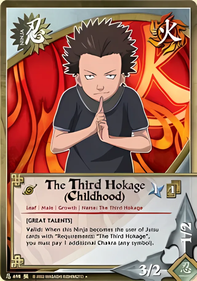 The Third Hokage (Childhood)