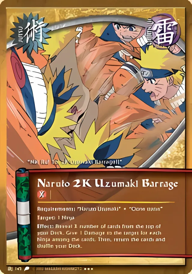 Naruto 2K Uzumaki Barrage