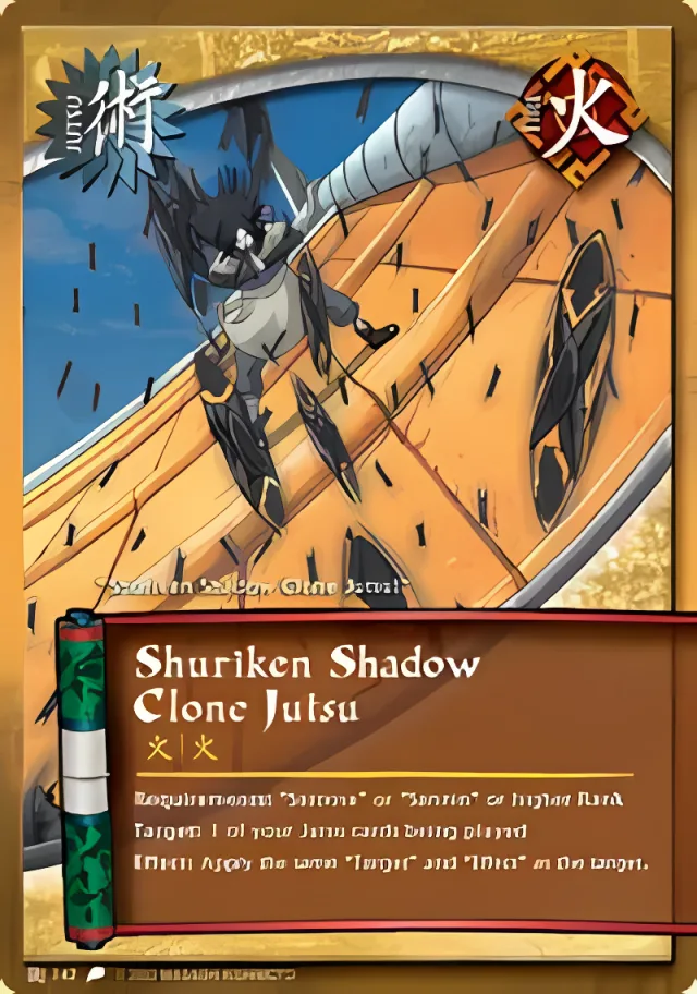 Shuriken Shadow Clone Jutsu