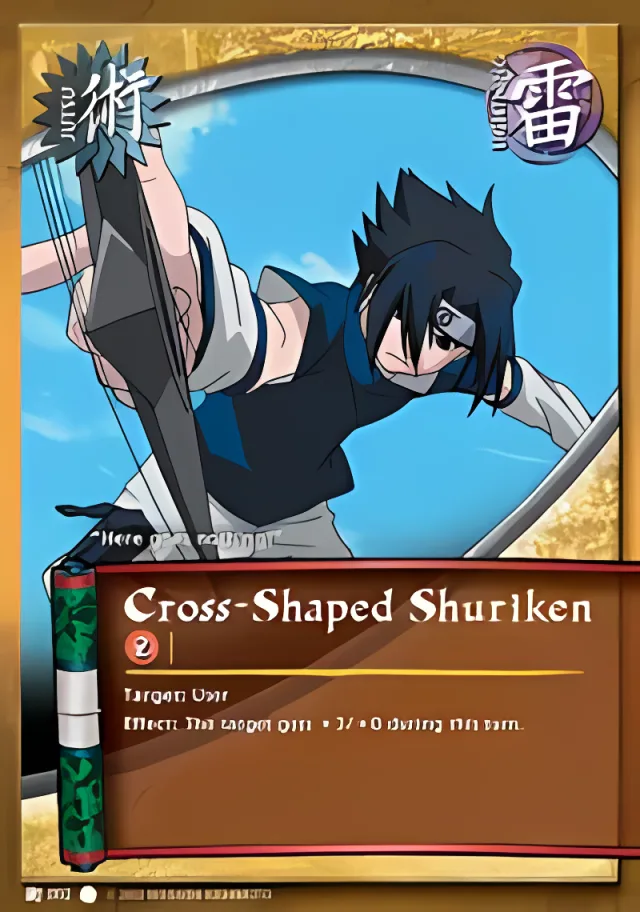 Cross-Shaped Shuriken