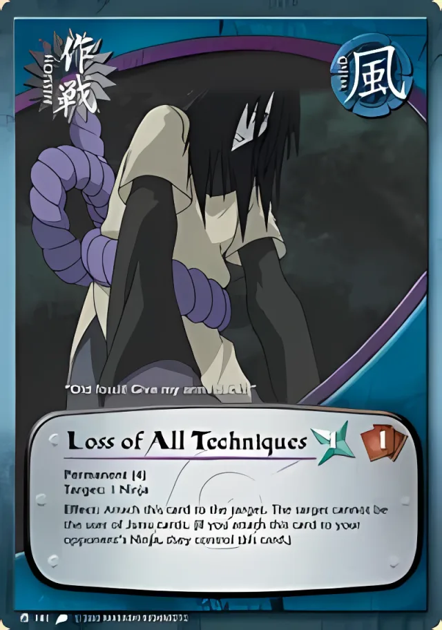 Loss of All Techniques